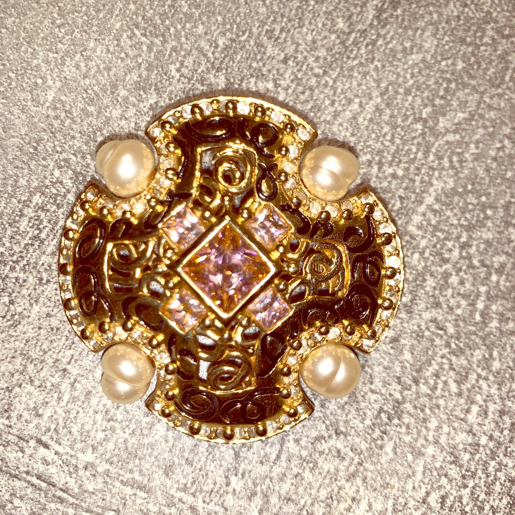 Gold Brooch